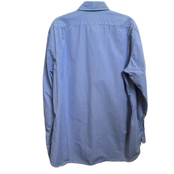 Thomson Shirtings J Crew 2 Ply Office Business Casual Button Up Shirt Size Lg - Picture 3 of 11